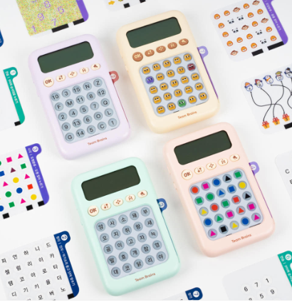 슐터 집중력 학습기 컬러 4종 유아 초등 숫자 도형 언어 패턴 영재 메모리 게임