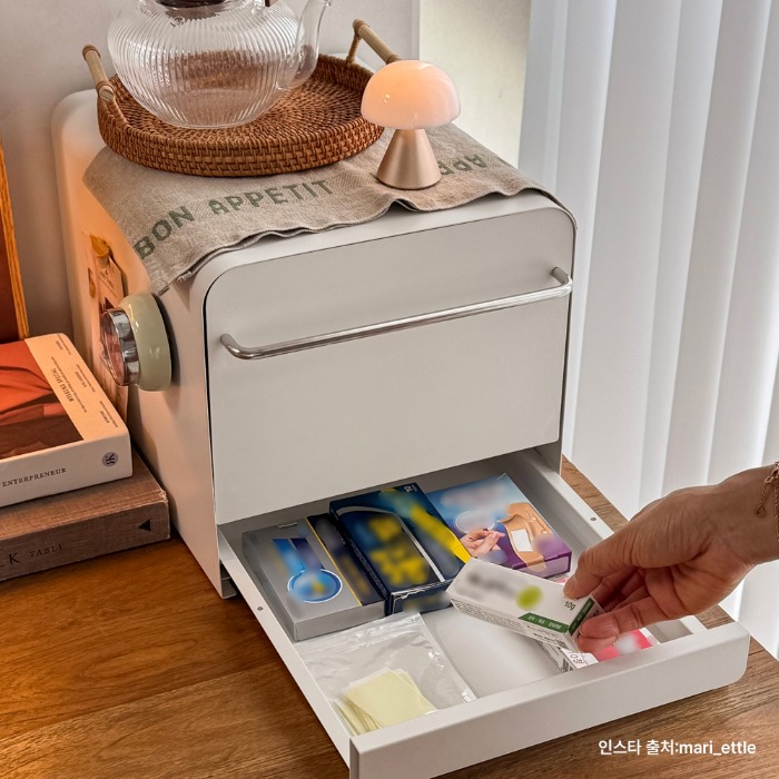 샤토에르 애니핏 다요미 수납장 [화이트]